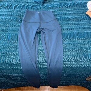Lululemon Blue High-Waisted Leggings